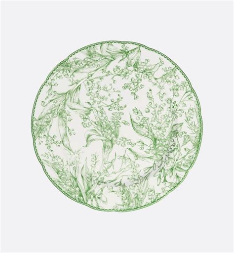 dior green plates|dior maison tableware.